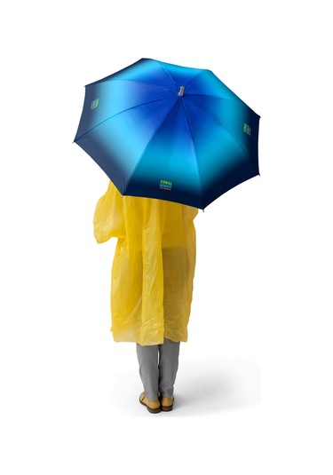 Coral High Kids Lacivert Mavi Renk Geçişli Çocuk Şemsiyesi 12681