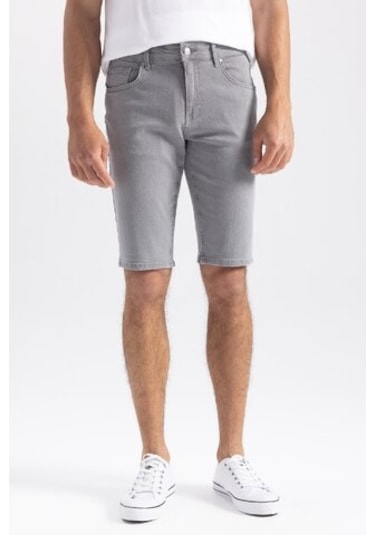 DeFacto Slim Fit Dar Kesim Jean Bermuda A4802AX23SMNM55 DeFacto Slim Fit Dar Kesim Jean Bermuda A4802AX23SMNM55