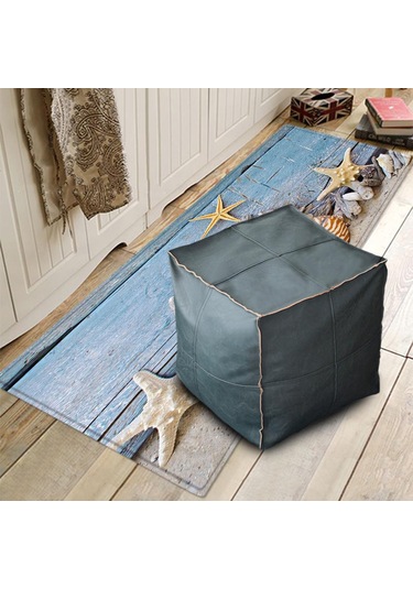 Suntek Boho Fas Puf Örtüsü Tabure Depolama Osmanlı Odası