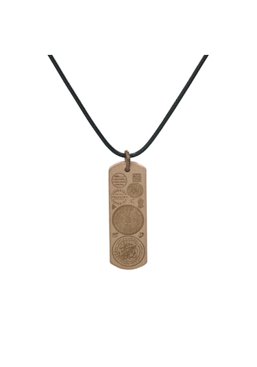 Dualı Ayetli Ve Mühürlü Bakır Kolye İnancınızı Stilinizle Taşıyın Bakır