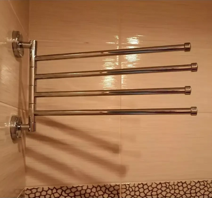 Potato Banyo İçin Duvar Monte Döner Askı 233163405 Krom