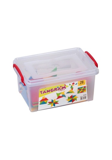 Tangram Küçük Box Eğitici Şekiller 28 Parça DEDE 03152