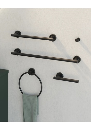 Tecno Black Havluluk, Uzun, 51 Cm - Mat Siyah Mat Siyah