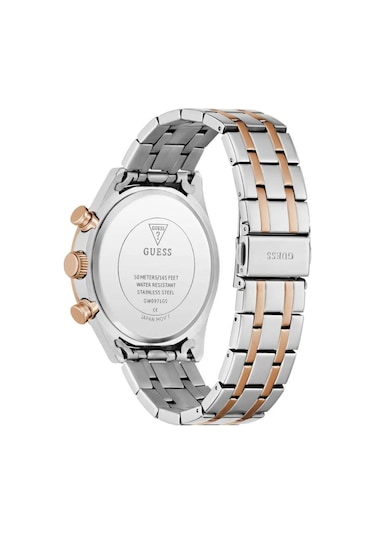 Guess Gugw0971g5 Erkek Kol Saati Rose Gold - Gümüş
