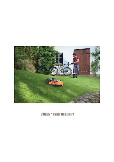Worx Wr147E.1 20Volt 4.0Ah. 20CM Landroid Tam Otonom Kömürsüz Çim Biçme Robotu