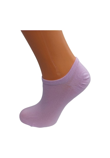 3'lü Kaliteli Modal Patik Kadın Çorap-çok Renkli Çok Renkli