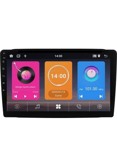 Skoda Fabia Android Multimedya Sistemi 2007-2014 Crv-4819xaa 9"