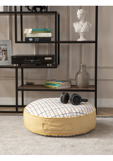 Taşınabilir Dekoratif Yer Minderi Puf, 60x60cm