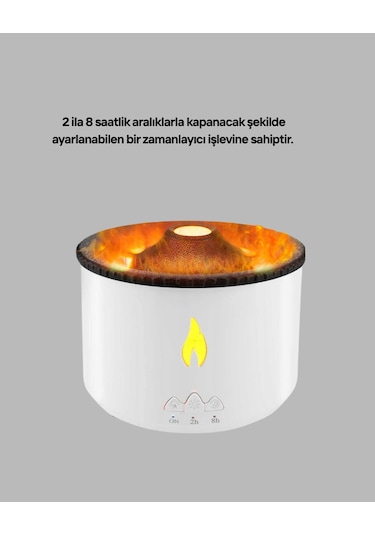 Alevli Aromaterapi Difüzörü