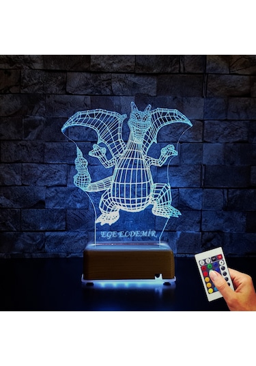 Ejderha Gece Lambası Isimli Doğumgünü Hediyesi Isimli Gece Lamba