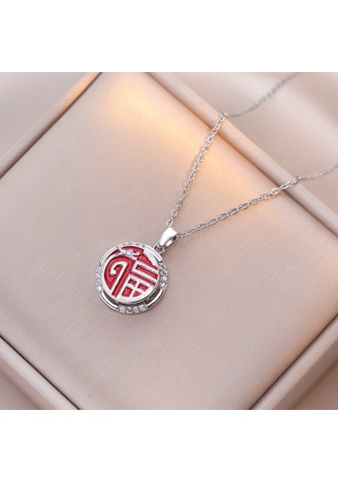 Bayan Kolye: Moda Estetiği Titanyum Çelik Kolye No.234 Çok REnkli