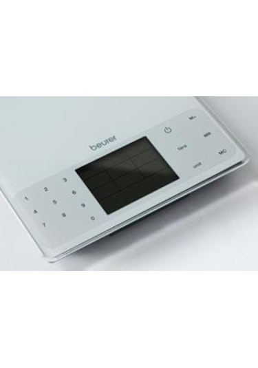 Beurer Ds 61 950 Gıda Maddesinin Beslenme Ve Enerji Değerleri Kayıt Eden Mutfak Tartısı Terazisi