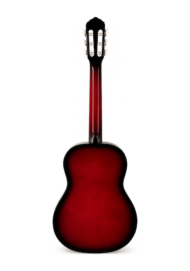 Campbell Ce-54rd 3/4 Klasik Gitar Kırmızı - Sap Ayarlı Full Set 7-14 Yaş - Cmp55rd