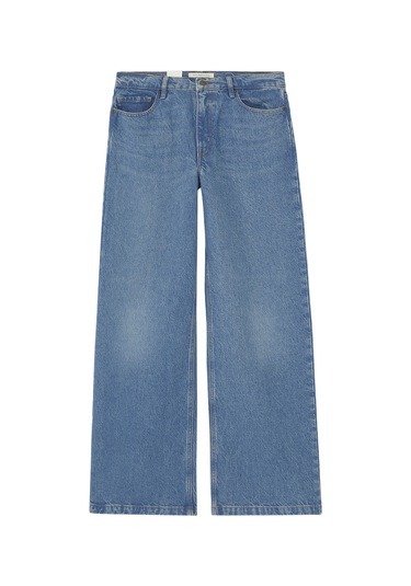 Outland Denim Mimi Geniş Paça Kot Pantolon Mavi