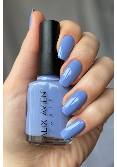 Alix Avien Lila Oje 73Yüksek Pigmentli Uzun Süreli Kalıcılık Hızlı Kuruma Nail Lacquer 73