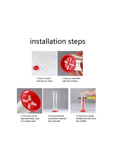 Üzüm Çilek Dilimleyici Domates Kiraz Kesici Bıçak Meyve Salata Yapım Aracı Diğer