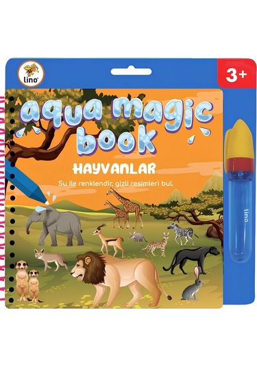 Aqua Magic Book Hayvanlar Sihirli Boyama Kitabı