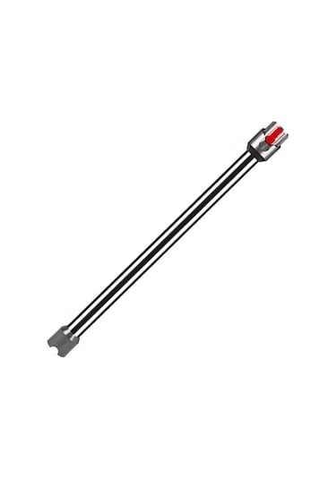 Cbtx V10 Dijital Slim/v12 Elektrikli Süpürge 74 Cm Uzatma Direği Metal Düz Boru Aksesuarları Siyah