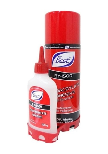 Hızlı Yapıştırıcı Sprey Mdf Kit Profesyonel Japon 200+50 Ml