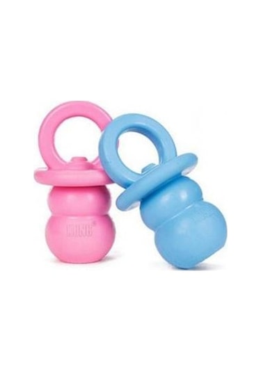 Kong Puppy Yavru Köpek Diş Kaşıma Emzik M Boy 13.5 CM Çok Renkli