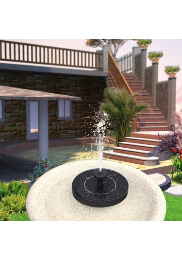 Novahub Güneş Enerjili Çeşme Kendin Yap Kuş Banyosu Çeşme Pompası Açık Hava Yüzen Su Çeşmesi Paneli Kiti Balık Tankı Gölet Bahçe Çim Havuz İçin, Güneş Enerjili Balık Tankı Sistemi