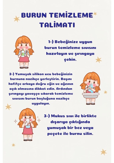 Ultra Lüx 2'li Set Burun Temizleme Aparatı Enjektör Burun Yıkama