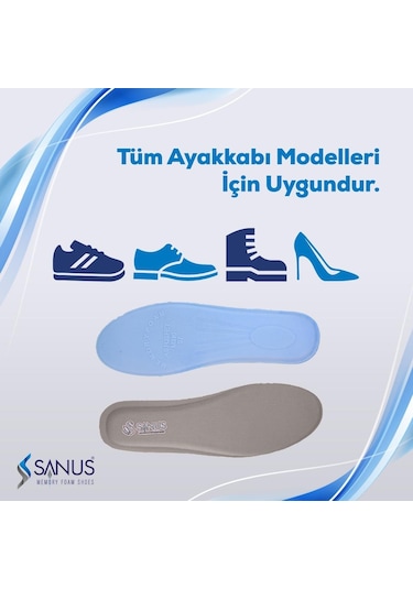 Sanus M300 (M800) Memory Foam Hafızalı Günlük Tabanlık