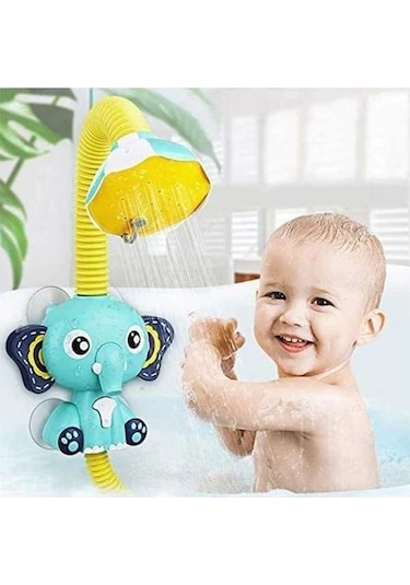 Fastbuy Eğlenceli Elektrikli Banyo Oyuncakları Çocuklar İçin - 360 Dönenebilen Duş Başlığı Su Oyunu Diğer