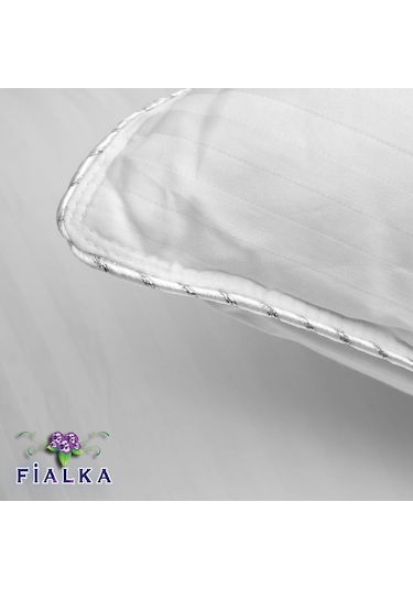 Fialka Yastık Legend Pamuk Saten 117 Tel Jakarlı 50x70