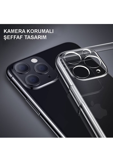 Tecno Spark 8c Kapak Kamera Korumalı Süper Silikon Şeffaf Kılıf