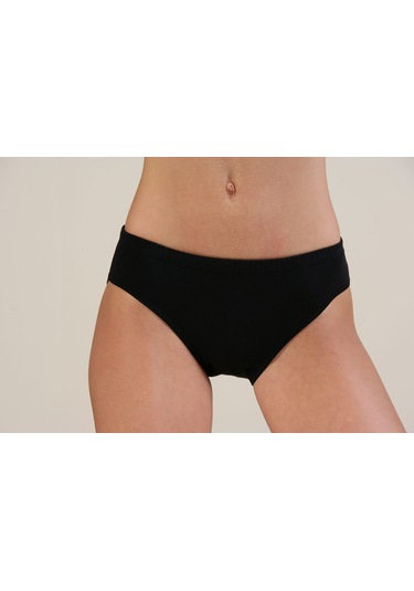 Siyah Lycra Süprem Bikini 3 Lü Paket 233-3s Siyah