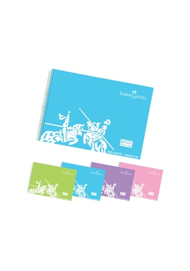 Faber Castell Pp Kapak Resim Defteri 120 G 30 Yaprak 35x50