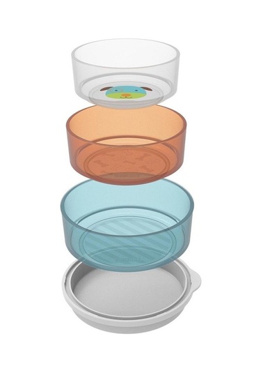 Skip Hop Zoo Smart Beslenme Seti 3'Lü Köpek Mavi