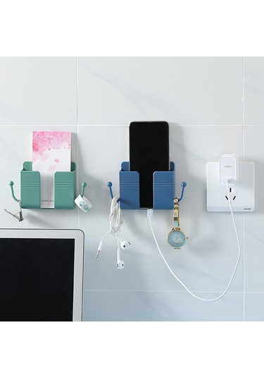 Duvara Monte Cep Telefonu Tutucu - Delme Gerektirmeyen, Duvara Monte Cep Telefonu Çok Renkli
