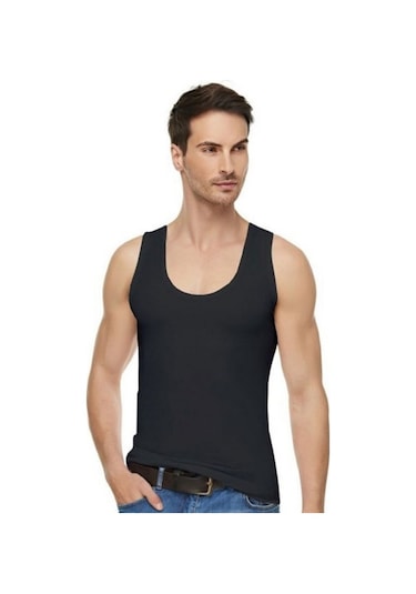 6'Lı Paket Tutku Elit 1201 Modal Elastan Erkek Atlet