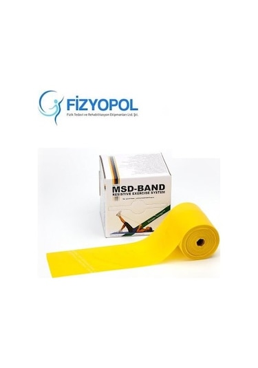 Msd Moves Band 5.5 Metre Gold Egzersiz ve Pilates Direnç Bandı