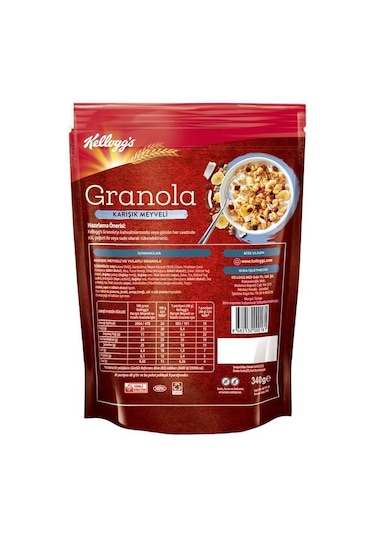 Kellogg's Granola Karışık Meyveli 5 x 340 G