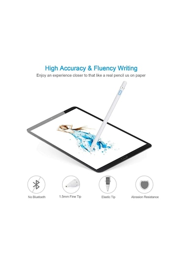 Samsung Galaxy Tab A9 / A9 Plus Sm-x110/x210 Uyumlu Dokunmatik Çizim Ve Tasarım Kalemi