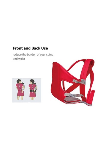 Pazly 3-16 Ay Ergonomik Bebek Taşıyıcı Ön/arka Dönük Mesh Kanguru Mor Mor