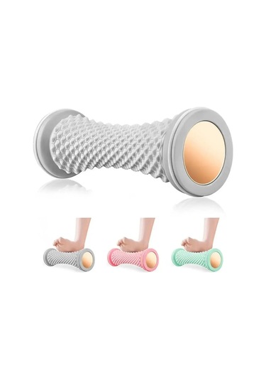 Ayak Masajı Masaj Silindiri Yoga Masaj Topu Plantar Fasya Rulo Çok Renkli