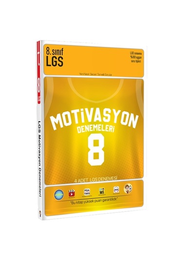 Tonguç 8. Sınıf Motivasyon Denemeleri 4 lü