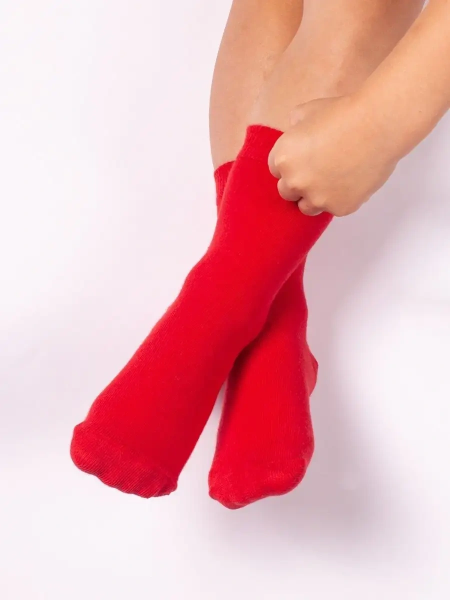 Babushka Renkli Çorap Seti Yüksek Konçlu 54906881 Kırmızı