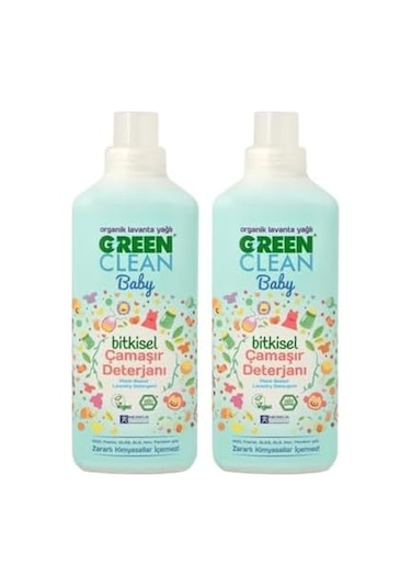 U Green Clean Baby Çamaşır Deterjanı 1 L X 2