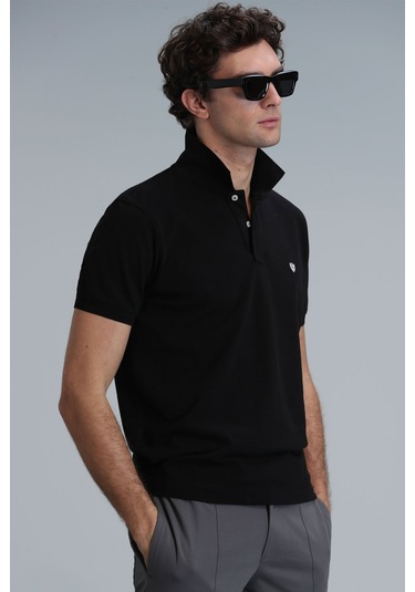 Lufian Erkek Laon Polo 111040230 Siyah