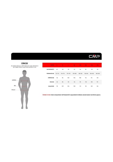 CMP Erkek Stretch Outdoor Pantolon