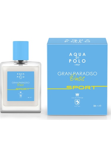 Aqua di Polo 1987 APCN000511 Gran Paradiso Oasis Sport EDP 50 ML Erkek Parfüm