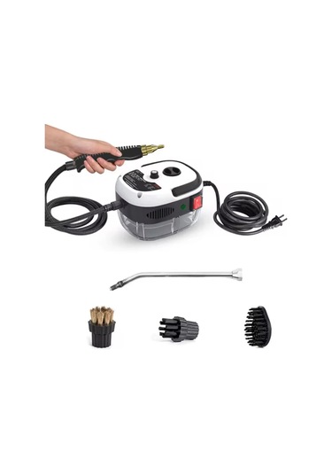 El Buharlı Basınçlı Yıkama Makinesi Taşınabilir Kanepe Mutfak Beyaz