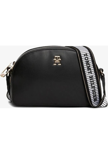 Tommy Hilfiger Kadın Çapraz Askılı Çanta Aw0aw16679bds Siyah