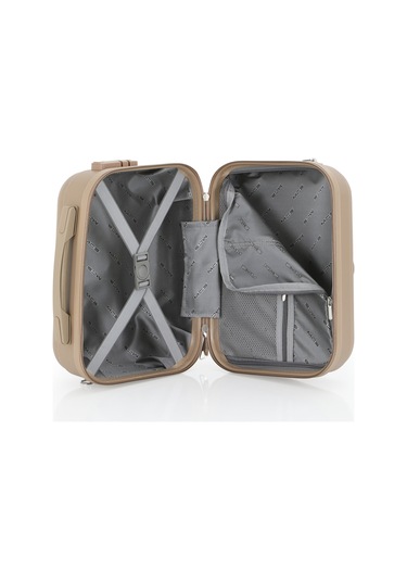 Mçs Polipropilen 3lü Valiz Seti Orta & Kabin & Makyaj V376 S23sy1000052-set 00026 Şampanya