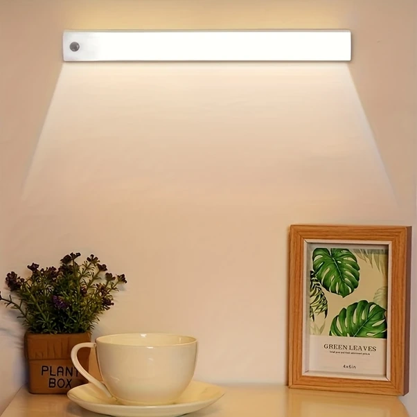 Dashanshop 2li Paket Ayarlanabilir Parlaklık Manyetik Dolap Led Işığı Usb Şarj 40 Led Sıcak Işık Sıcak Işık